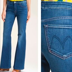 MOTHER denim flare leg vintage jeans